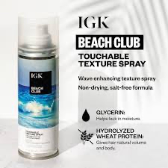 IGK Beach Club Volume Texture Spray 5 oz - Picture 6 of 7